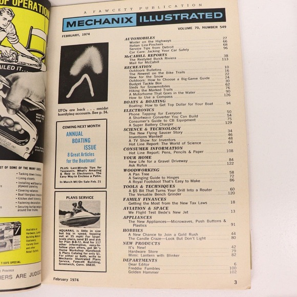 Mechanix Illustrated 1974 Lot of 10 - Picture 5 of 16